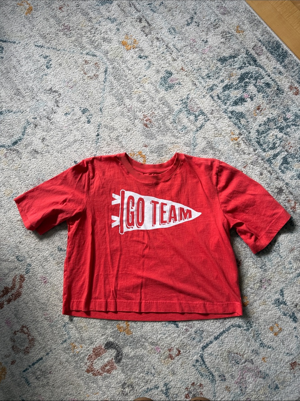 Maeve Red Short-Sleeve Graphic Tee